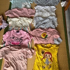 女の子洋服サイズ110センチの画像