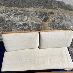 ニトリ　オークエスト　ダイニングセットの画像