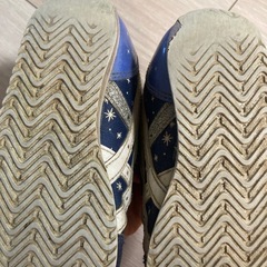 アシックススニーカー16.5ティンカーベルの画像