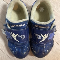 アシックススニーカー16.5ティンカーベルの画像