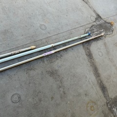 物干し竿３本の画像