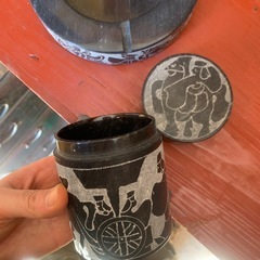 やりとり中　無料 灰皿 本物の石 中国の画像