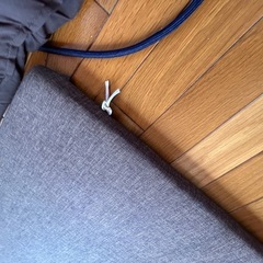 【お譲り先決定済】ソファ付きマットの画像