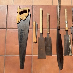 ノコギリ、ノミ、カンナの画像