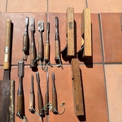 ノコギリ、ノミ、カンナの画像