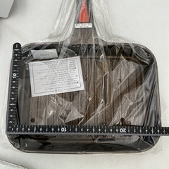 IH対応 ゴールドマーブル 魚焼きパン ガラス蓋付き フライパン グリルパン 未使用品の画像