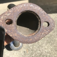 車種不明　ステンレスマフラーの画像