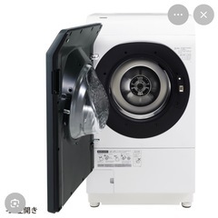 SHARP ES-W114-SR ドラム式 洗濯乾燥機 右開き2022年製 家電 シャープ 中古の画像