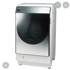 SHARP ES-W114-SR ドラム式 洗濯乾燥機 右開き2022年製 家電 シャープ 中古の画像