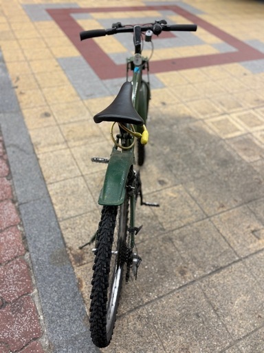 レトロ風　マウンテンバイク　21速