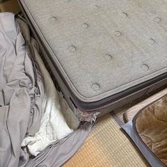 【0円】セミダブル マットレス 引き取り限定（猫の爪とぎ跡あり）
の画像