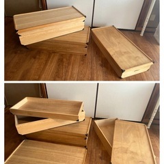 着物を入れる桐箱の画像