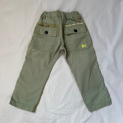 ブリーズ　95　美品　配色カーキ色パンツの画像