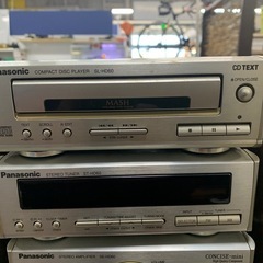 Panasonic CONCISE-mini ミニコンポ　スピーカーセット　リモコン付きの画像