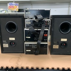 Panasonic CONCISE-mini ミニコンポ　スピーカーセット　リモコン付きの画像