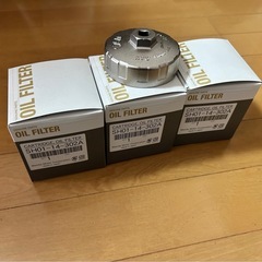 cx5純正オイルフィルター×3,KTCレンチ