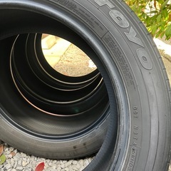 225 55 19 タイヤ　2019年製 4本の画像