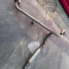 ワゴンR  MH22S  社外マフラー　左右出し
の画像