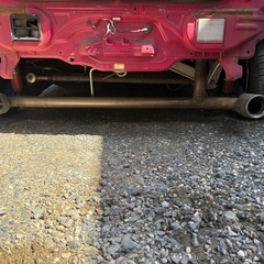 ワゴンR  MH22S  社外マフラー　左右出し
の画像