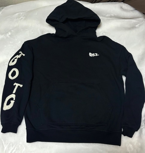 BALR. ボーラー 
黒パーカー GOTGデザイン