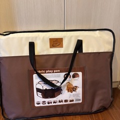 持ち運び可能　ペットサークルの画像