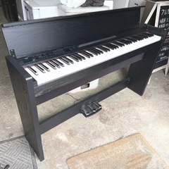 札幌引取り歓迎 18年製 KORG コルグ デジタルピアノ 電子ピアノ LP-380-BK 88鍵盤 アンプ/スピーカー搭載 椅子付きの画像