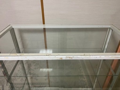 ガラスショーケース120㎝キャビネット店舗用