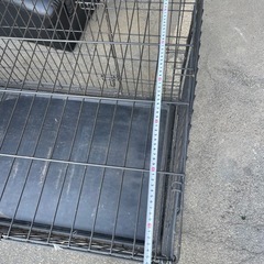 大型犬用金属製ケージ の画像