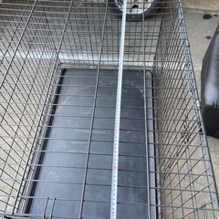 大型犬用金属製ケージ の画像