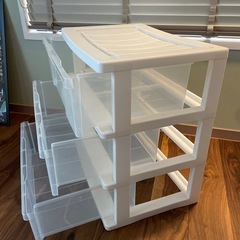 衣装ケース（引っ越し、整理、ペット用にどうぞ）の画像