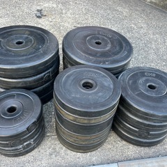 【引渡予定】プレート 筋トレ ウェイトトレーニング 漬物石　の画像