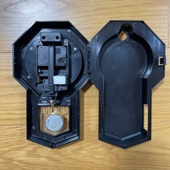 〈お話中〉振り子つきアナログ掛け時計の画像