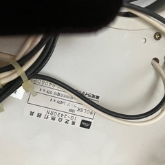 ガラス製東芝天井照明器具の画像