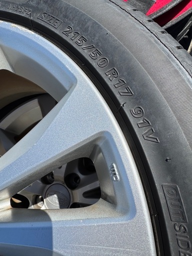 BRIDGESTONE製タイヤ！ バリ溝！ エコピア ECOPIA 215/50R17  2023年 タイヤのみ4本