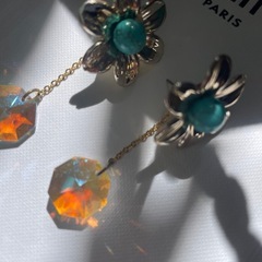 未使用　ハワイアンジュエリー　ピアスの画像