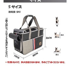 　 ペットキャリー S 猫、小動物用の画像