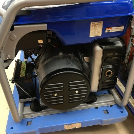 【中古】【店頭引取限定】　ｽﾀﾝﾀﾞｰﾄﾞ発電機 YAMAHA EF6000TE 4ｻｲｸﾙ 100V/200V　稼働時間2ｈ　253