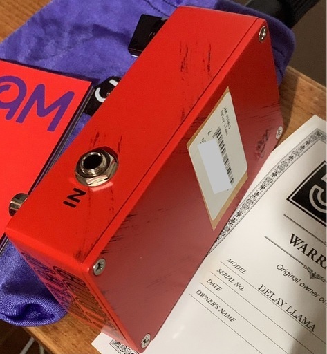 【美品 最新モデル】 JAM Pedals Delay Llama Mk3 ジャムペダルス ギターエフェクター ディレイ Mk.3