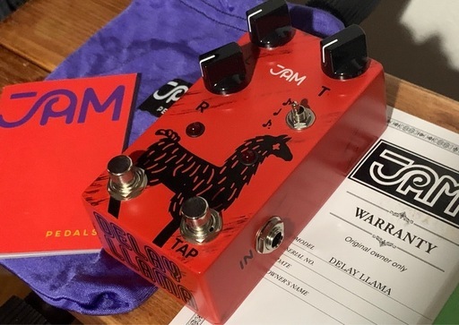 【美品 最新モデル】 JAM Pedals Delay Llama Mk3 ジャムペダルス ギターエフェクター ディレイ Mk.3