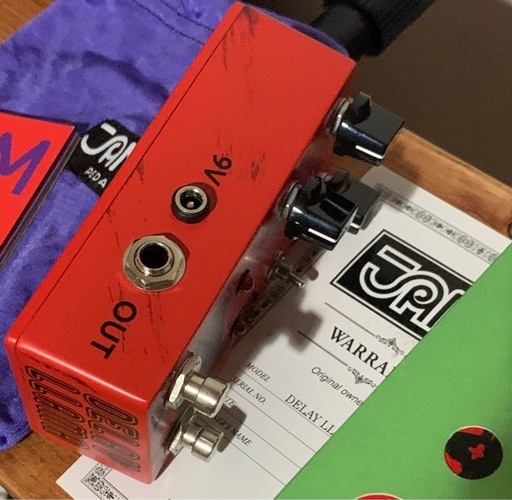 【美品 最新モデル】 JAM Pedals Delay Llama Mk3 ジャムペダルス ギターエフェクター ディレイ Mk.3