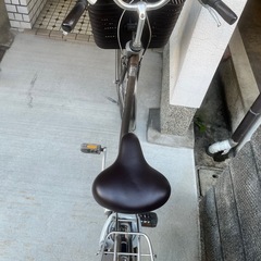 パナソニック 電動自転車 ビビDX 26インチ ブラウン BE-END632 バッテリー不良の画像