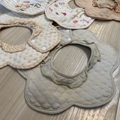 スタイ9枚　ベビー　食事の画像