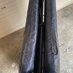 山善　折りたたみベッド　シングルの画像