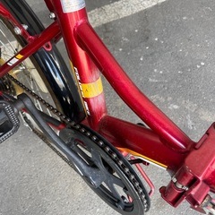 折りたたみ自転車 の画像