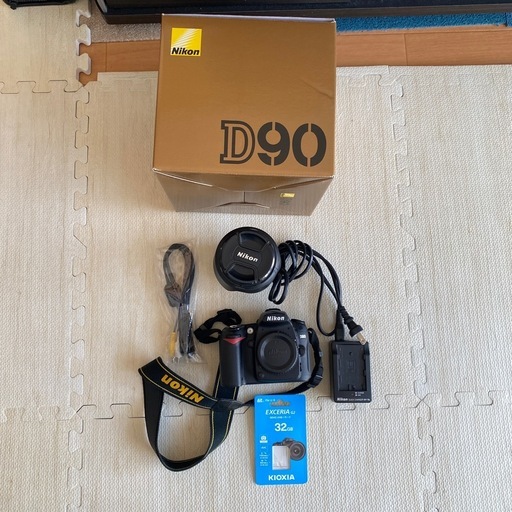 Nikon D90本体とレンズ一式