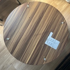 1人用円形机(元こたつ)の画像