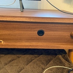 （無料）中古ウォルナット調テレビ台の画像