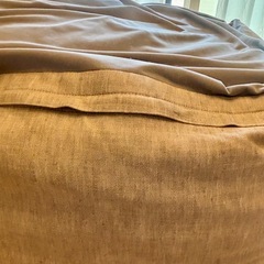無印良品 体にフィットするソファ 大 綿デニムカバー付／配送相談可の画像