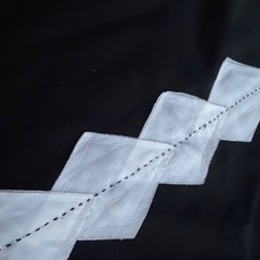 美品　襟付きノースリーブワンピースの画像