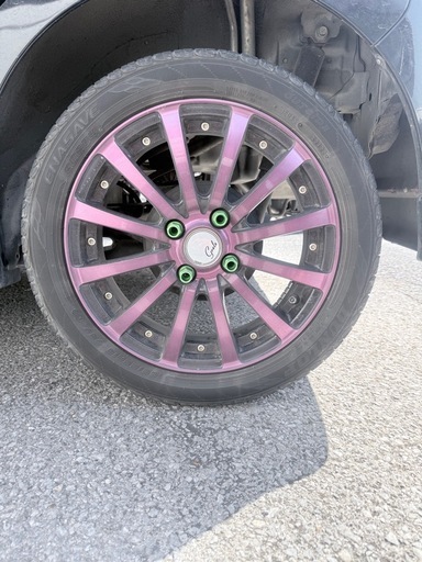 wheel tire set　165/55R15